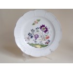 Królewska Manufaktura Pocelany w Miśni, Talerz - bardzo rzadki wzór wczesnej porcelany miśnieńskiej !