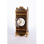 Valle, clockmaker, Paris, Rare and beautiful Baroque clock, 17th century. France Signed Valle a Paris,