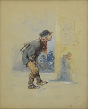 Franciszek KOSTRZEWSKI (1826-1911), Tombola, 1873