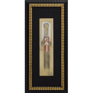 Jean LAMBERT-RUCKI (1888-1967), Our Lady with Child