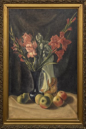 Marian FACZYŃSKI (1889-1940), Martwa natura z figurką