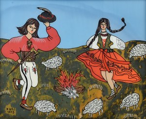 Zofia GĄSIENICA-ROJ (1923-1981), Taniec góralski