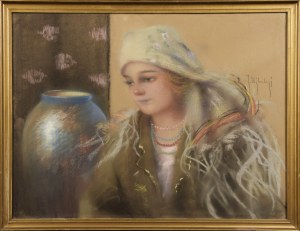 Józef UJHELYI (1895-?), Dziewczyna z dzbanem