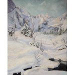 Tadeusz ZAMIAR (1905-1966), Tatry zimą