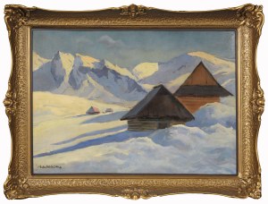 Max (Hanneman) HANEMAN (1882-1944?), Chaty w górach