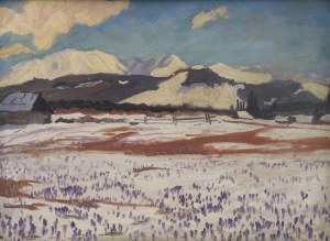 Michał Maksymilian REKUCKI (1884-1971), Widok na Giewont