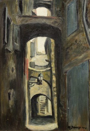 Roman JAROSZ (1888-1932), Zaułek, 1927