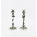 NORBLIN & Co (firm active 1819-1944), Pair of candlesticks