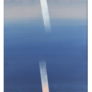 Teresa Panasiuk (1938 Warszawa - 2021 ), Pejzaż godz. 4:43, 2010