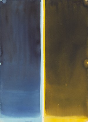 Stefan Gierowski (1925 Częstochowa - 2022 Warszawa), Bez tytułu, 1987 - 1989