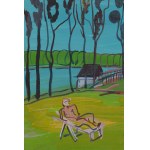 Edward Dwurnik (1943 Radzymin - 2018 Warszawa), Dębowa Góra, 2003