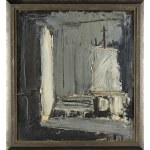 Jacek Sienicki (1928 Warsaw - 2000 Warsaw), Interior of the Studio, 1987