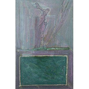 Bożenna Biskupska (ur. 1952, Warszawa), Figura na cokole I, 1991