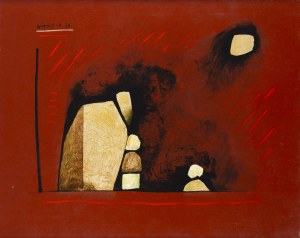 Witold Kaczanowski \ Witold-K (1932 Warszawa - 2025 ), Bez tytułu, 1969