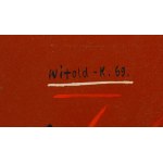 Witold Kaczanowski \ Witold-K (1932 Warszawa - 2025 ), Bez tytułu, 1969