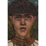 Paweł Sobczak (ur. 1997), A Boy With a Necklace of Thorns and Hummingbird, 2022