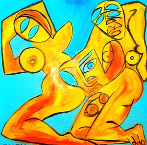 Andrzej Folfas, Blue Eyes, 2022
