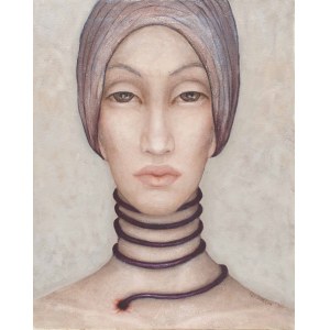 Iza Staręga, untitled from the series Women in Scarves, 2018