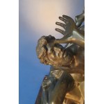 Rape of the Sabine Women. After Giambologna. Neoclassical period. 18th-19th century. Black patinated bronze.