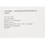 Tadasuke Kuwayama Tadasky (b. 1935, Nagoya, Japan), D-156 (Vertical Red, Orange, Yellow), 1967