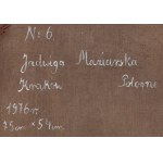 Jadwiga Maziarska (1913 Sosnowiec - 2003 Modlniczka k. Krakowa), No. 6, 1976