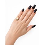 Gold ring with diamonds and Akoya pearls