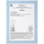 Halskette aus Weißgold mit Diamanten (0,17 ct)