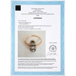 Diamantring aus Gelbgold, 0,48 ct – zertifiziert