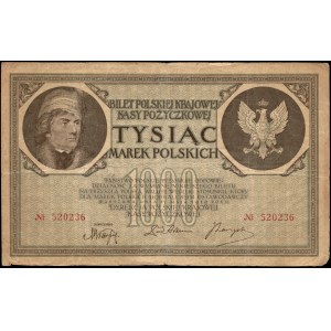 Poland. 1919 1000 Marek No Prefix