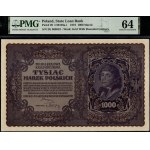 Poland. 1919 1000 Marek Prefix II Serja G