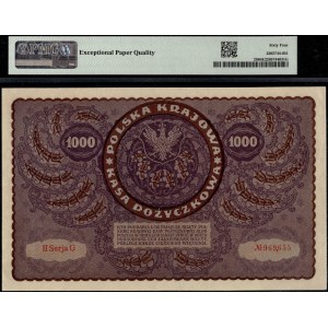 Poland. 1919 1000 Marek Prefix II Serja G