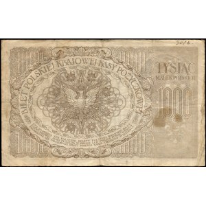 Poland. 1919 1000 Marek Prefix ZA