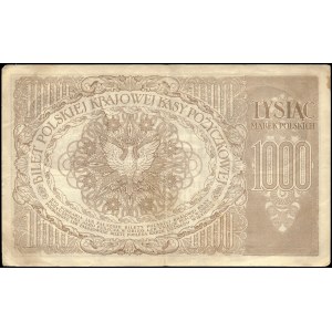 Poland. 1919 1000 Marek Prefix ZG
