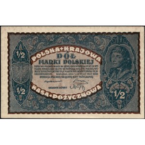 Poland. 1920 1/2 Marki