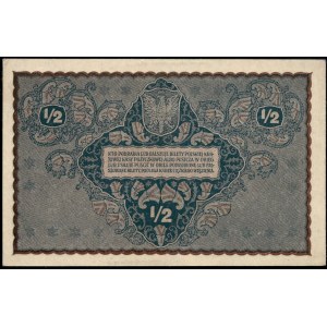 Poland. 1920 1/2 Marki