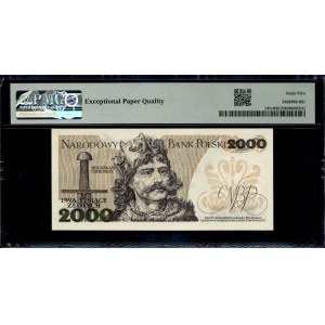Poland. 1982 2000 Zlotych Prefix CD