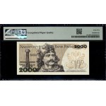 Poland. 1982 2000 Zlotych Prefix CD