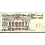 Poland. 1989 50000 Zlotych Prefix AB