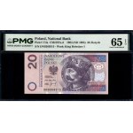 Poland. 1994 20 Zlotych Prefix DN