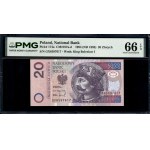 Poland. 1994 20 Zlotych Prefix GX