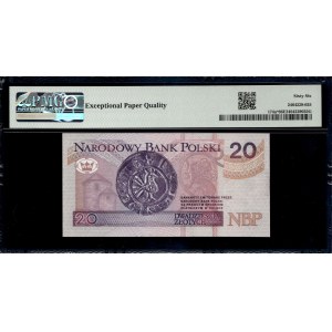 Poland. 1994 20 Zlotych Prefix YB - Replacement