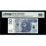 Poland. 2012 50 Zlotych Prefix AA