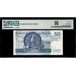 Poland. 2012 50 Zlotych Prefix AA
