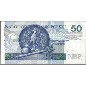Poland. 2012 50 Zlotych Prefix AC