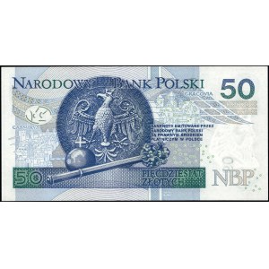 Poland. 2017 50 Zlotych Prefix CA