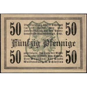 Poland. Wałbrzych 50 Fenigow 1919