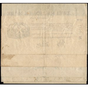 Poland. Wałbrzych 50000 10000 1 & 2 x 2 Milion Marek 1923 - 5 Stuk