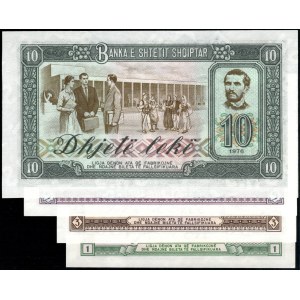 Albania. 1964-76 - 1 3 5 10 Leke - 4 Piece Set