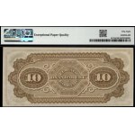 Argentina. 1869 10 Pesos Fuertes - Banco Oxandaburu y Garbino