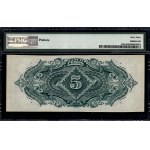 Colombia. 1880s 5 Pesos = 5 Dollars - Banco de la Republica